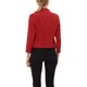 thumbnail image 3 of INSPIRE CHIC Blazer de Mujer para Regreso a Clases, Chaqueta de Traje de Verano Abierta para el Trabajo, Rojo Sólido Talla S, 3 of 6