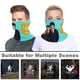 thumbnail image 4 of Odd Squad Braga de Cuello Protección Solar - Bandana UV Refrescante para Ciclismo y Deportes al Aire Libre, Hombres y Mujeres, 4 of 6