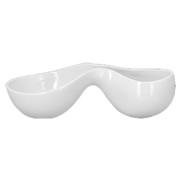 Bowl Doble Porcelana Blanco 30Cm Appeal Rak | Lider