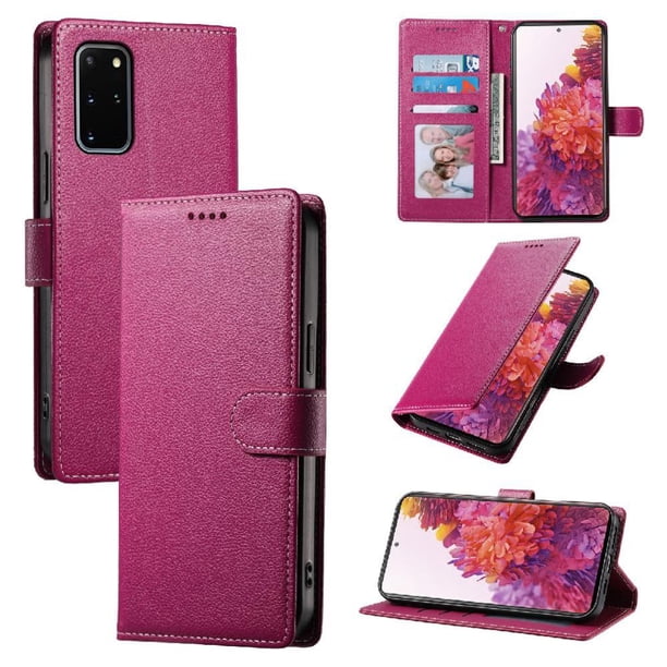 Funda para FOXDOCK Samsung Galaxy S20– Cuero Premium, 3 ranuras para tarjetas, Protección contra impactos