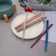 thumbnail image 4 of Palillos Reutilizables Firefly Hope Acero Inoxidable Estilo B 2 Pares Azul 23 Cm, 4 of 5