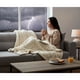 thumbnail image 2 of Manta Jacquard Polar Sherpa Martine Crema 127x152cm, 2 of 3