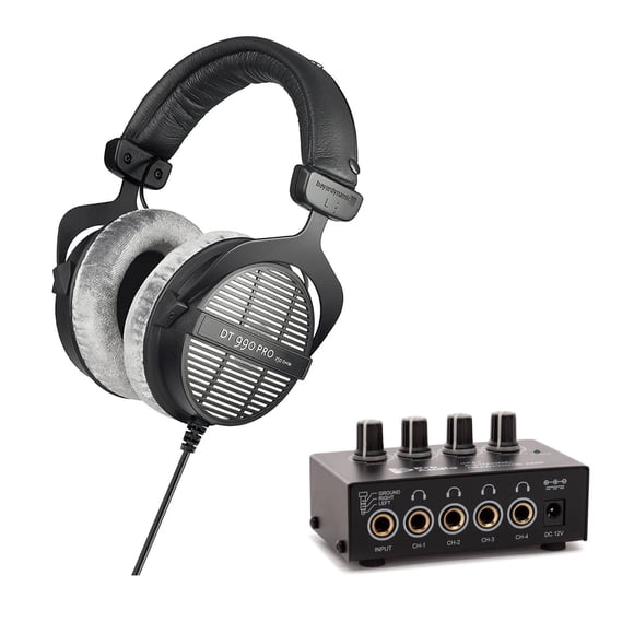 Auriculares beyerdynamic DT-990 Pro acústicamente abiertos 250Ω