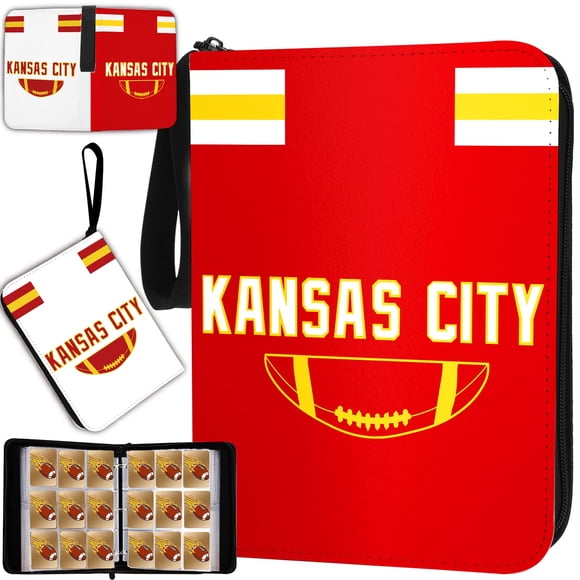 Álbum para cartas de fútbol KivolFun Kansas City, 900 bolsillos