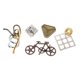 thumbnail image 4 of 5 Tipos juego Intelectual Creativo Ocio Rompecabezas Metal Magic Lock Juguete Estilo 3, 4 of 5
