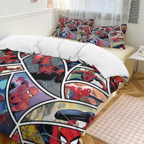 Venom Bedding Comforter Sets 3-Piece Bedding Set Soft Warm Bed Set for Bedroom All Season Bed Sheets