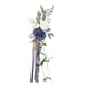 thumbnail image 1 of PEW Flores Con Cintas Silla Decoraciones Para Ceremonia Celebraciones Boda Azul, 1 of 5