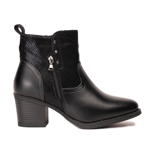 Botín Casual Mujer Negro Khosi Chinitown