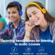 thumbnail image 5 of Auriculares TJZXGUI con cable - Pack de 20 unidades para aula, multicolores, 5 of 8