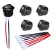 thumbnail image 1 of Interruptor basculante DaierTek KCD1 12V 20A SPST para automóviles y automóviles, 1 of 6