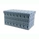 thumbnail image 4 of Pouf Ys-7867 Tela Multicolor, 4 of 4