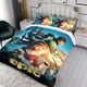 thumbnail image 3 of Épica Conjunto de sábanas temático, trío de piezas, cómodo y amigable con la piel, diseño único, regalo de decoración para el hogar para familiares, amigos y fans,173cm *218cm, 3 of 6