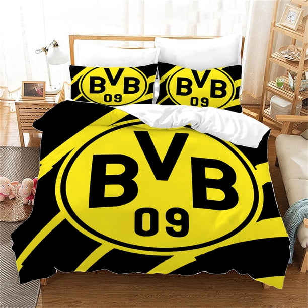 x142 Bed SheetsB-BoruS-ssia D-Dort-MmundS Duvet Cover Bed Comforter Sets Christmas Decorations Twin Size Bedding Bed Sheets Set 3-Piece Bedding Set (1 Duvet Cover + 2 Pillow Shams) nj142