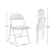 thumbnail image 2 of Silla Plegable Metalica Para Eventos Acolchada, 2 of 2