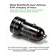 thumbnail image 3 of Para Xiaomi 17 15 14 13 Cargador de auto Rápido de Hipercarga 67W para Redmi Note K 80 70 60 50 Adaptador de Teléfono Automático 6A para Black Shark 3 4 5 Poco X6 X5 F4 X4 Tableta Reloj Encendedor, 3 of 10