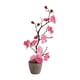thumbnail image 1 of Flor De Ciruelo Artificial En Maceta, Ideal Para Jardín, Sala De Estar O Hogar (rosa)., 1 of 5