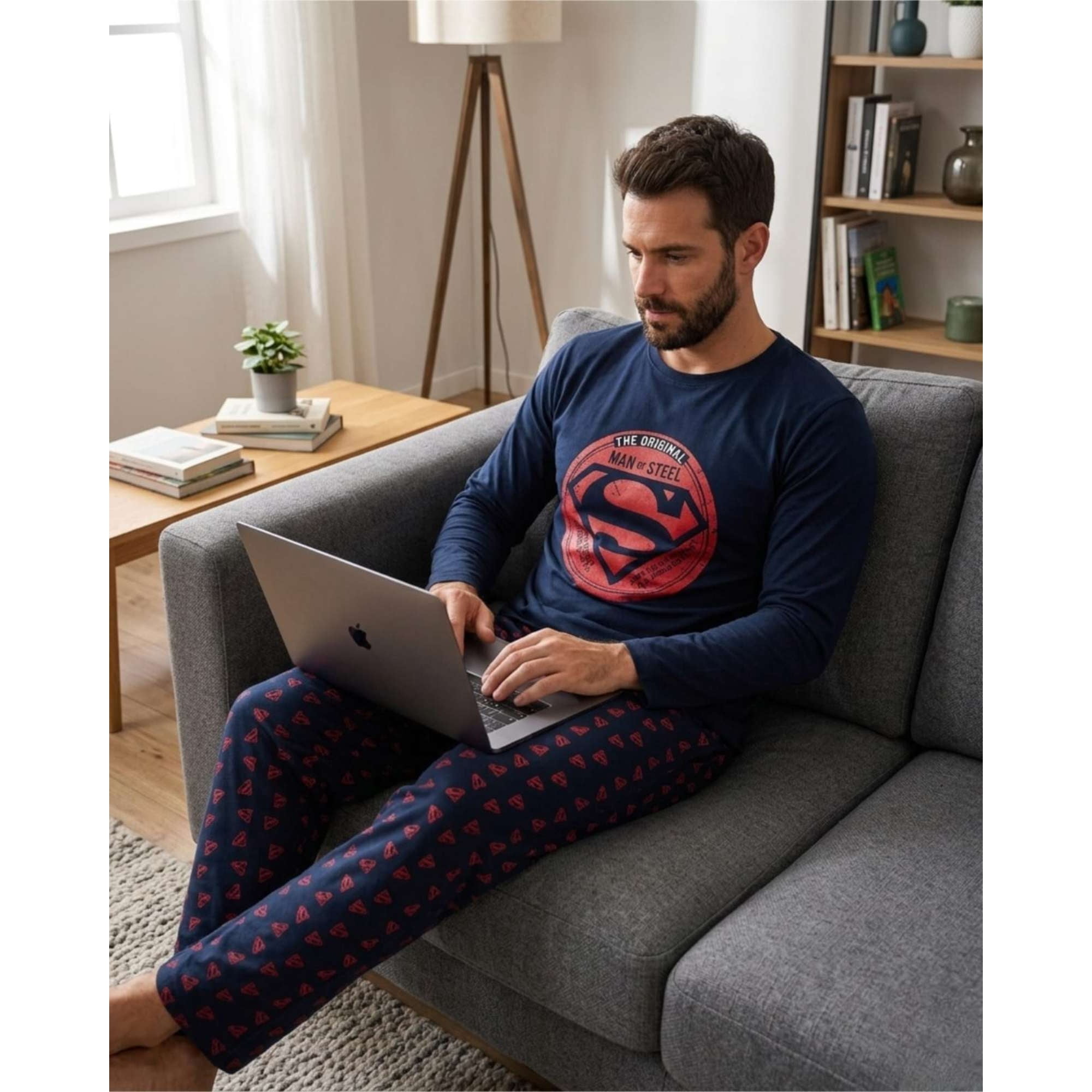 Myl Todo Hogar - Pijama Hombre Micropolar Térmico Invierno Talla M A1