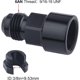 thumbnail image 2 of EVIL ENERGY Conector EFI de combustible 6AN macho a desconexión rápida 3/8 hembra, 2 of 3