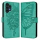 thumbnail image 4 of Funda cartera mariposa para Samsung Galaxy A13 4G/5G con soporte y ranuras para tarjetas Verde, 4 of 5