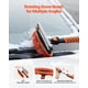 thumbnail image 4 of Pala y cepillo para nieve VEVOR extensibles de 42 pulgadas, 4 of 9