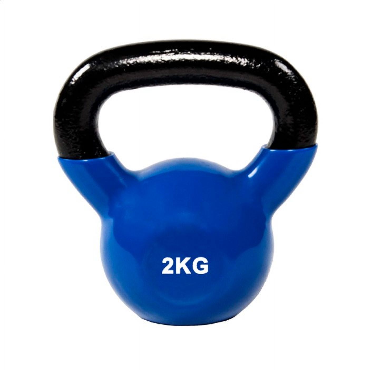 Genérico - Kettlebell Pesa Rusa Fierro Vinilo 2 Kg