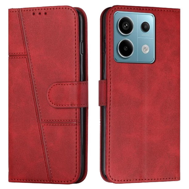 Funda Flip Para Xiaomi Redmi Note 13 Pro 4g – Carcasa Delgada Y Resistente A Impactos Con Soporte Para Uso Diario Y Profesional