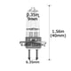 thumbnail image 2 of Lámpara OSRAM 64251 HLX 20W 6V Halógena de Tungsteno, 2 of 4