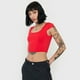 thumbnail image 3 of Peto Mujer Cuello Cuadrado Rojo Corona, 3 of 5