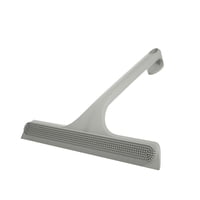 Xusx111 - Compresora De Ducha 2 En 1 Con Gancho,Diseño Doble Con Rascador Y Superficie De Frotamiento,Compresora De Baño Sin Rayas Para Puertas De Vidrio,Espejos,Ventanas,Parabrisas De Coche (Gris)