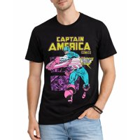 Remera Marvel Avengers Capitán América Para Hombre Talle Grande