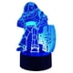 thumbnail image 2 of Lampara Ilusion 3d Buzz Lightyear De 7 Colores Base Touch, 2 of 9