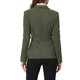 thumbnail image 3 of INSPIRE CHIC Blazer de Trabajo para Mujer de Imitación de Gamuza con Cinturón, Manga Larga, Abotonado, Talla XL, Verde Militar, 3 of 6