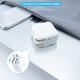 thumbnail image 4 of Cargador para iPad, certificado Apple MFi, cable de 3 m, enchufe de pared plegable, 4 of 6