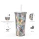 thumbnail image 2 of Set de vasos con pajita Zak Designs Vin Scully, 600 ml, Dodger Baseball, 2 of 7