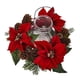 thumbnail image 2 of Candelabro, flor de pascua, pino y piña casi naturales, 2 of 5