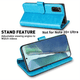 thumbnail image 1 of For Galaxy Note 8 Note 9 Note 10 Note 10 Plus Note 20 Note 20 Ultre Wallet Case, [Included Glass Screen Protector][RFID Blocking] Flip Folio Leather Cell Phone Cover With Credit Card Holder For Samsun, 1 of 3