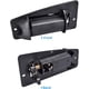 thumbnail image 2 of Manija de puerta de cabina extendida FAERSI, reemplazos para lado trasero izquierdo del conductor y lado derecho del pasajero para camionetas Silverado GMC Sierra 1500 2500 3500 1999-2007, manija de p, 2 of 6