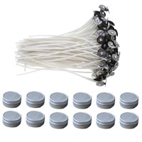 Magideal - 100 Mechas Para Velas, Suministros De Almacenamiento, Velas, Bricolaje, Fabricación De Velas, Regalos