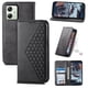 thumbnail image 3 of Funda Flip FOXDOCK para Motorola Moto G54 , Estilo Billetera con Diseño Rombo, Correa de Mano y Soporte, Uso Diario, 3 of 6