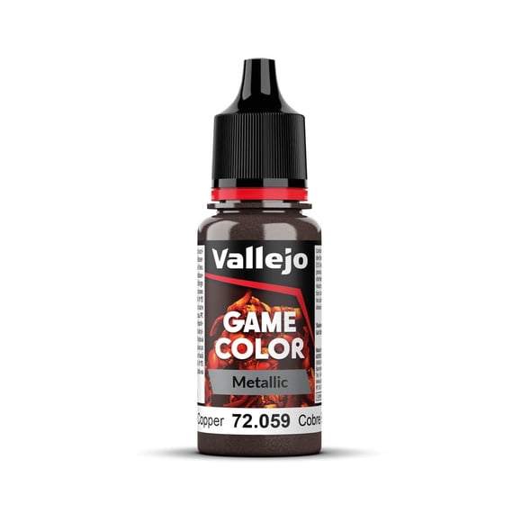 Paint Vallejo Game Color, cobre martillado, 17 ml