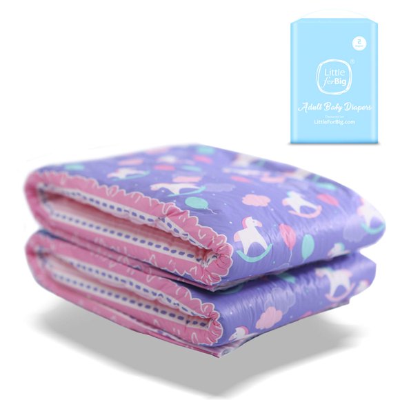Pañal Littleforbig Little Fantasy Grande 91-117 cm de Cintura
