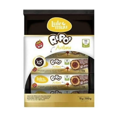 Pack 5X Repop Arroz Avellana 75 G Lulemuu