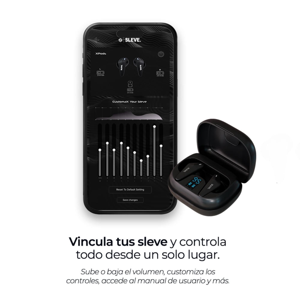 Sleve X Pods 2Gen Negro, foto 3