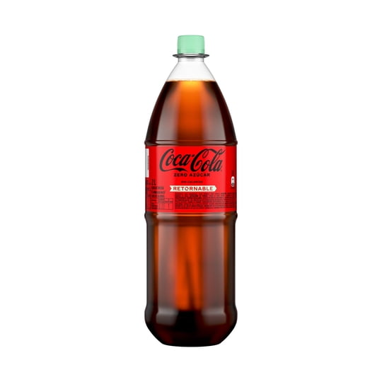 Bebida Sin Azúcar Botella Retornable 2 L Coca-Cola