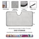 thumbnail image 2 of Fall Guys Parasol para Parabrisas Delantero Protector Plegable, Visera Solar para Auto Bloquea Rayos UV Mantiene tu Vehículo Fresco 130cm*70cm, 2 of 6
