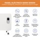 thumbnail image 3 of Calefactor Estufa Eléctrica Portátil Anwo Convectivo Liso 1500w Wifi, 3 of 3