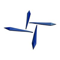 Ioensy - 4X Almohadillas Para Piso De Snowboard Almohadillas Para Piso De Tracción Para Snowboard Para Snowboard En Invierno Azul