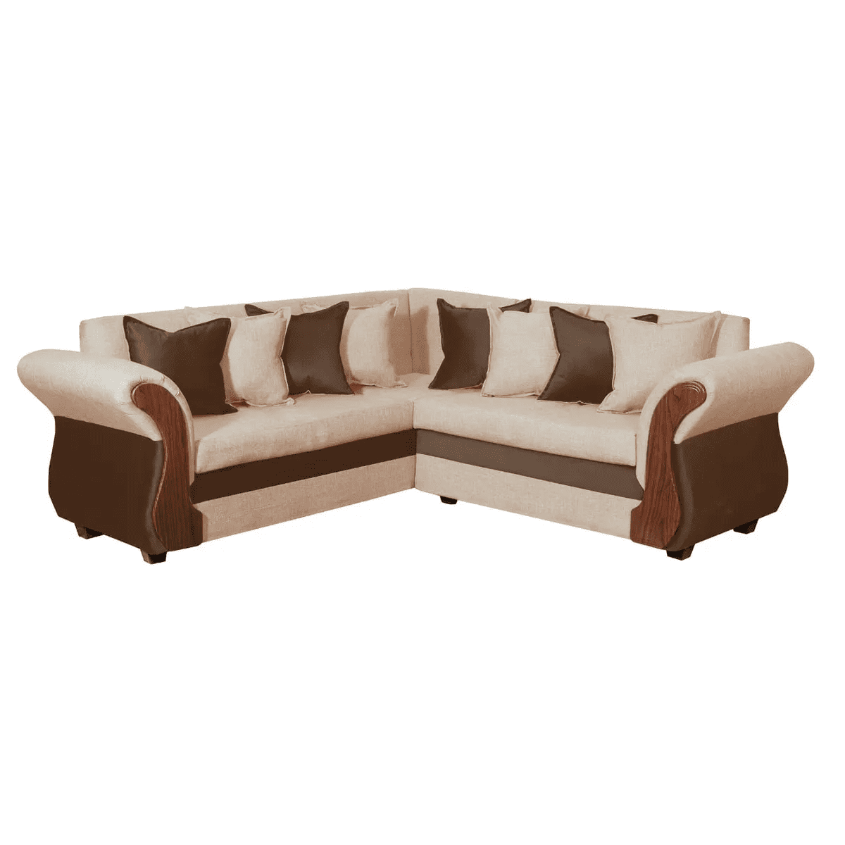 Genérico - Sofa Seccional 3 2 Lucia Beige