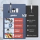 thumbnail image 3 of Licuadora de inmersión Ganiza 5 en 1 de 1000 W con vaso de 800 ml y 600 ml, 3 of 7
