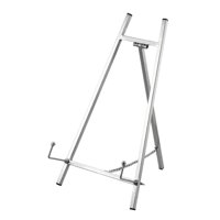 Bothyi - Caballete Para Letrero De Boda, Soporte Creativo Para Fotos, Para Fiestas, Exposiciones, Bodas, Color Plateado